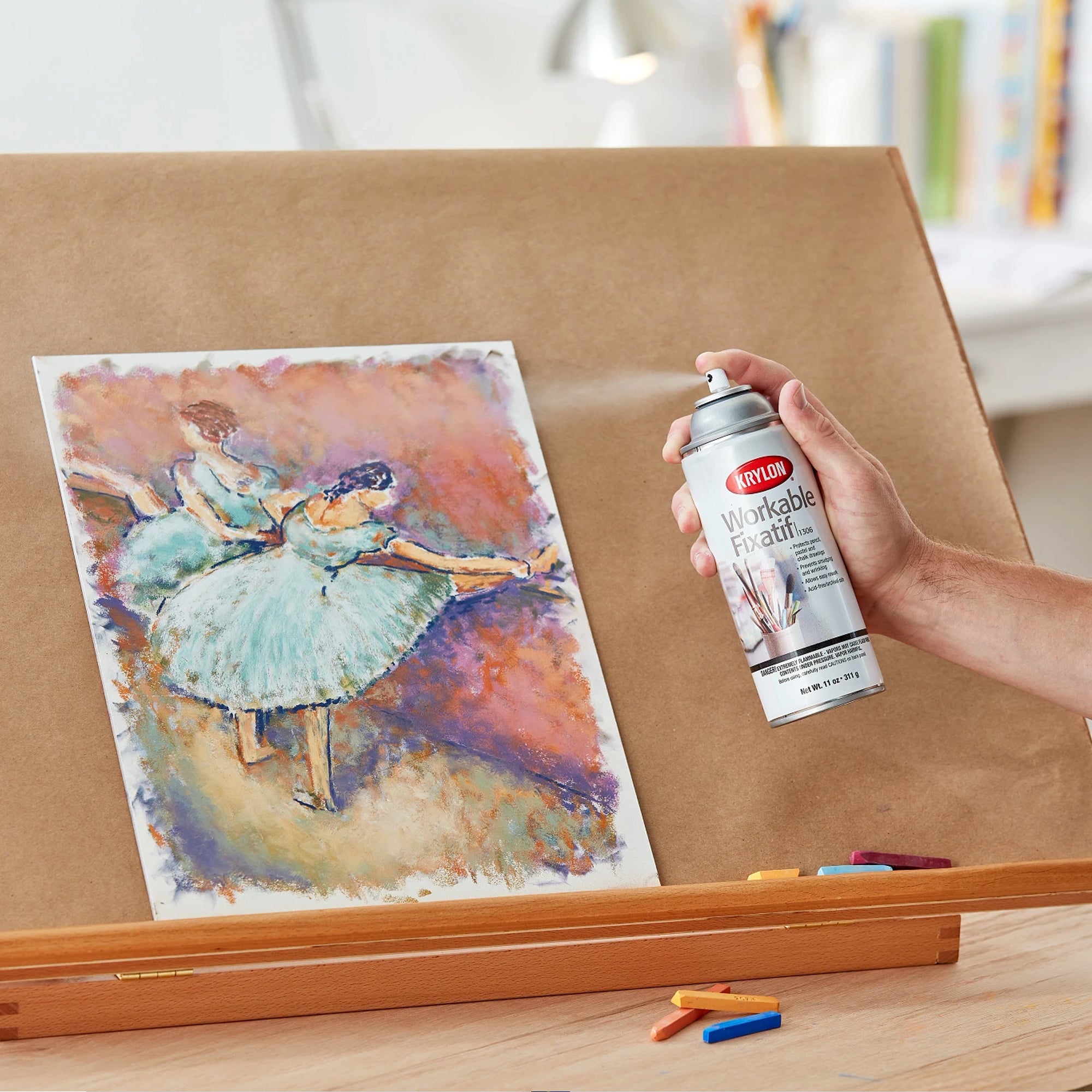 Krylon Workable Fixative Spray - 11oz