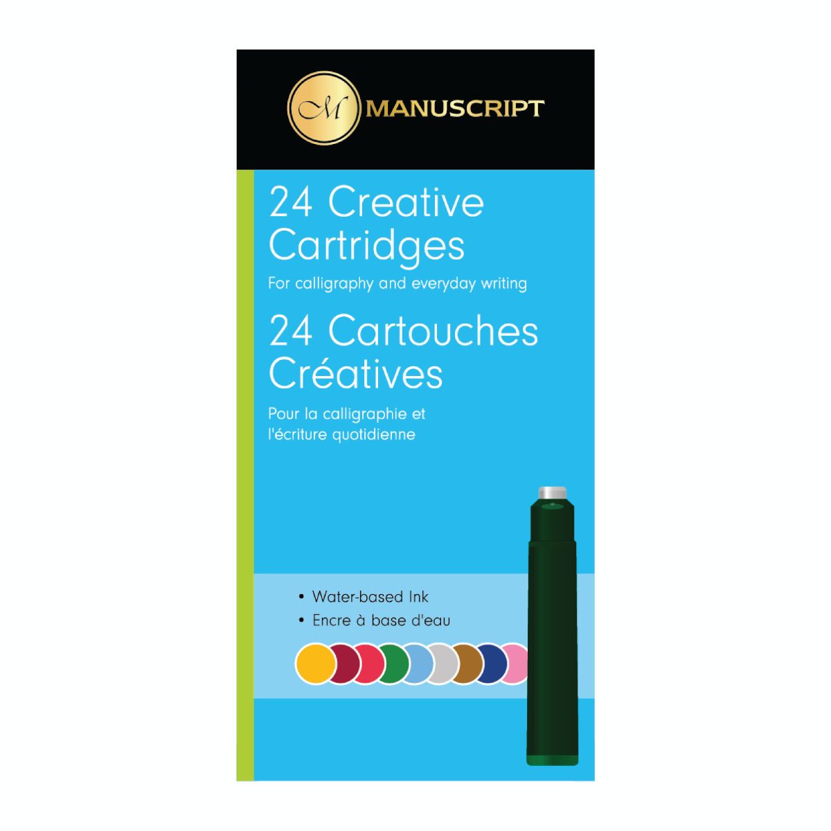 Manuscript 24 Creative Cartridges Assorted Ink Colours