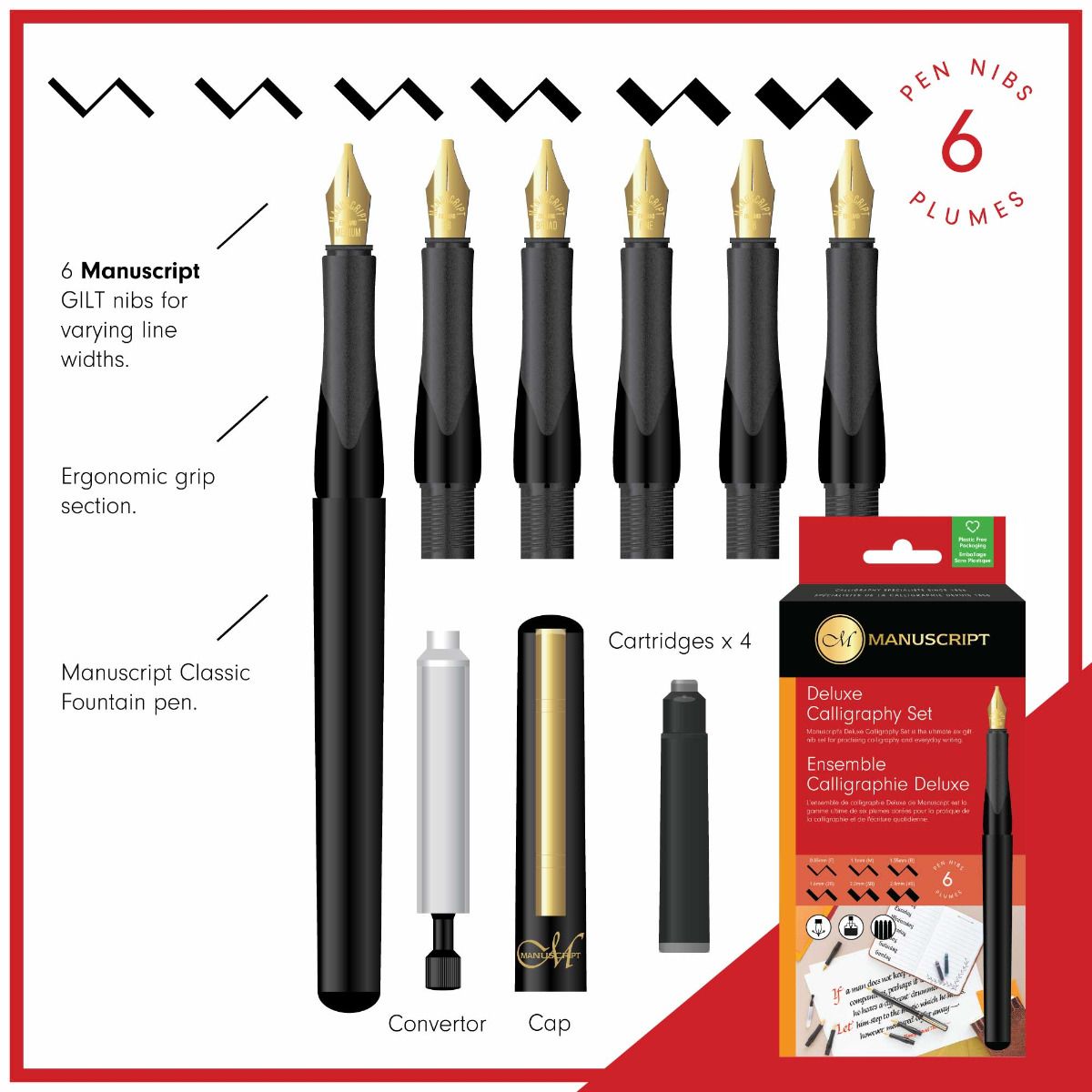 Manuscript Deluxe Calligraphy Set - Clearance