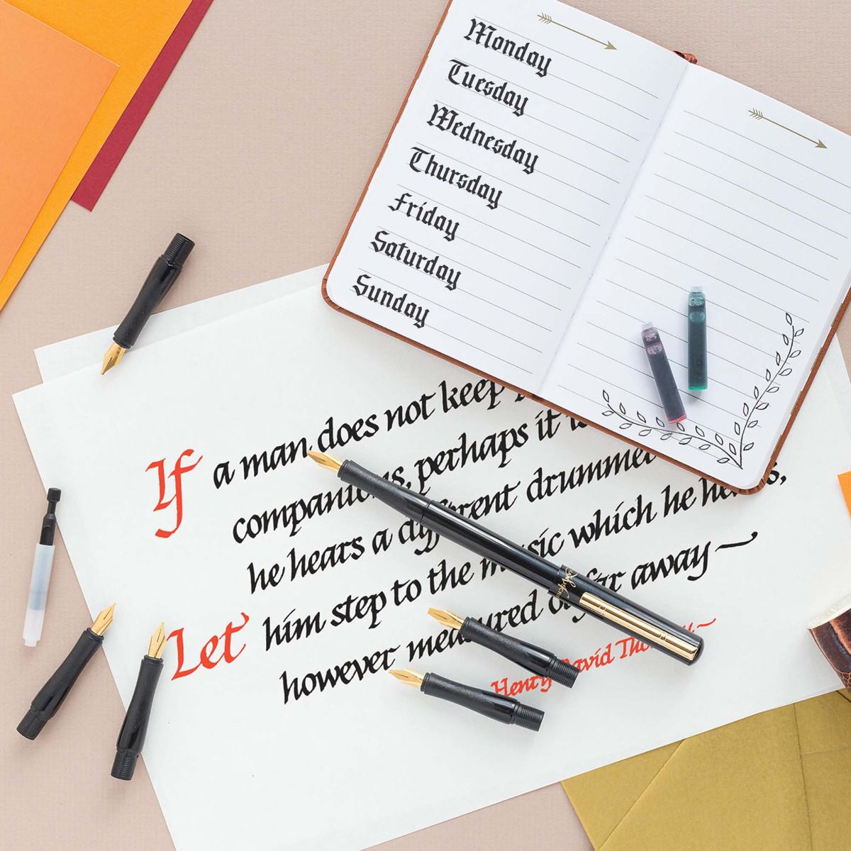 Manuscript Deluxe Calligraphy Set - While Qty's Last