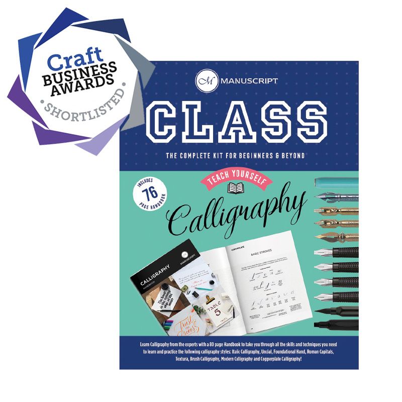Manuscript Class Calligraphy Kit - Teach Yourself Calligraphy - Clearance