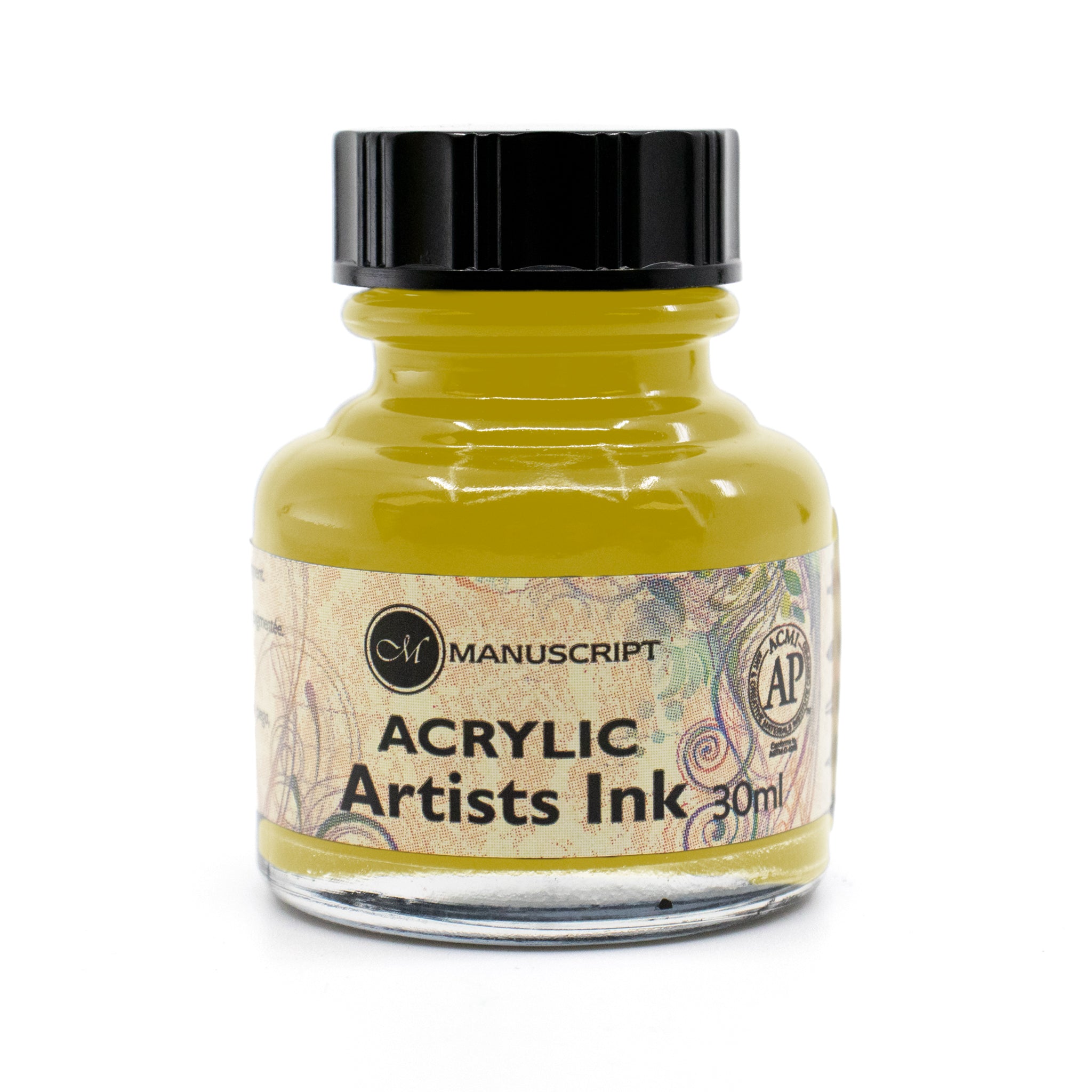 Manuscript Gold Acrylic Ink 30 ml - While Qty's Last