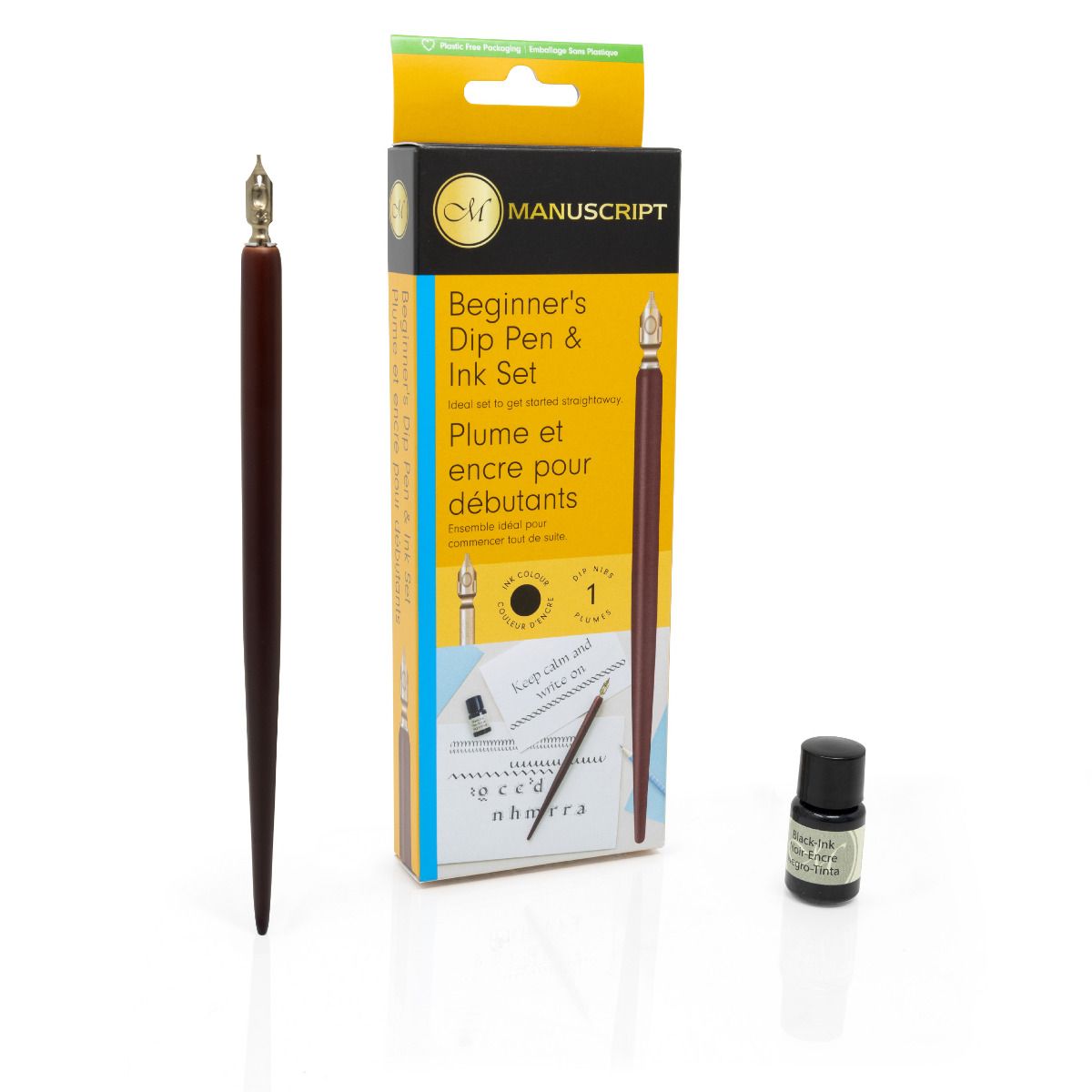Manuscript Beginner's Dip Pen & Ink Set - While Qty's Last