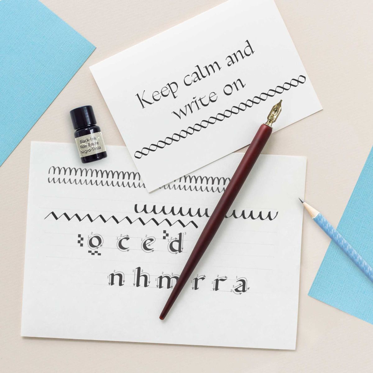 Manuscript Beginner's Dip Pen & Ink Set - While Qty's Last