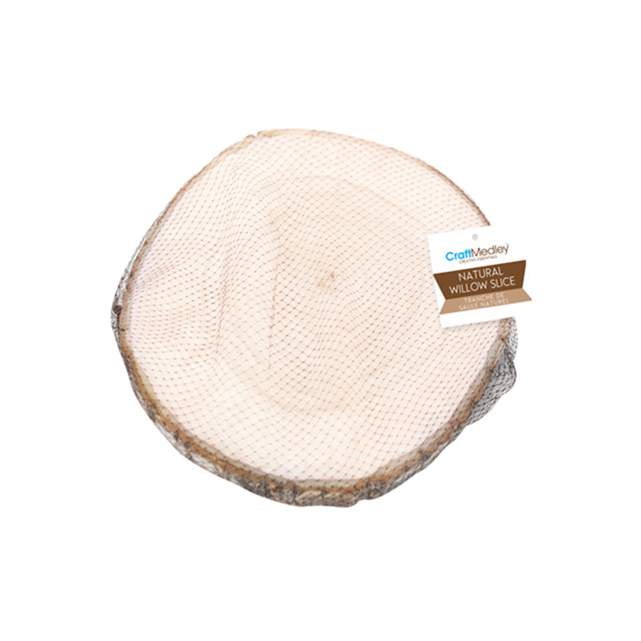 Wood Craft Willow Slice