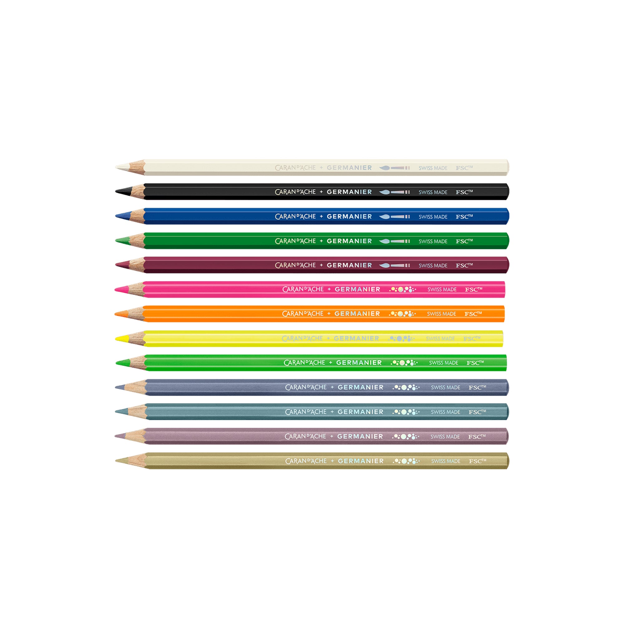 Caran d'Ache Germanier Edition Creative Colour Pencil Set of 13