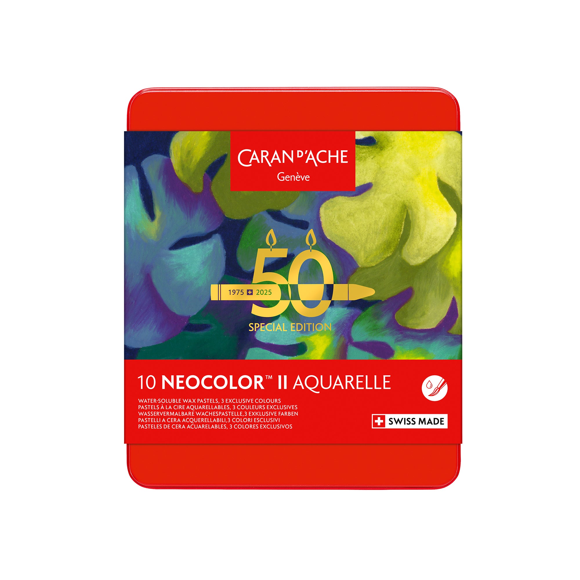 Caran d'Ache Neocolor II - 50 Years Lush Set of 10