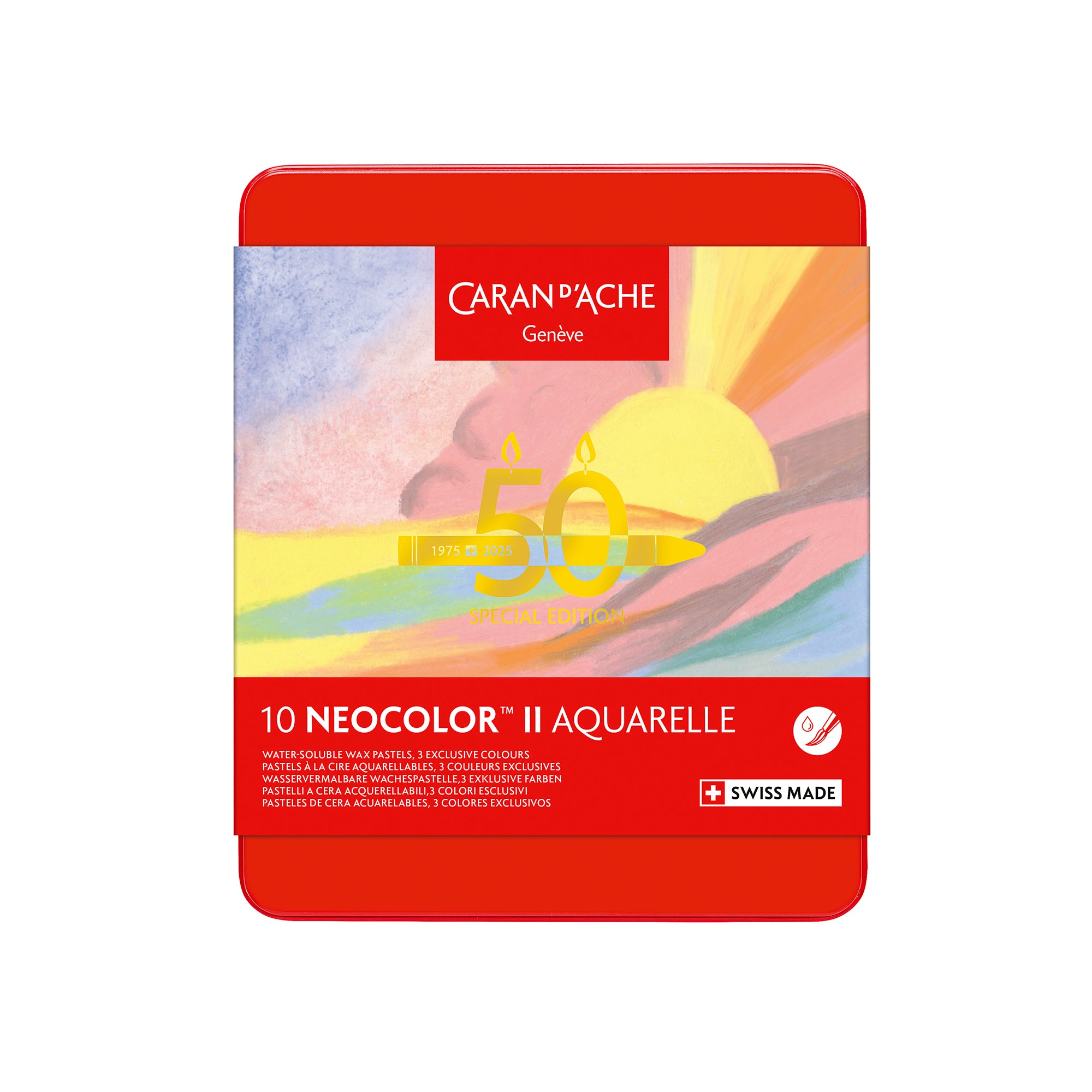Caran d'Ache Neocolor II - 50 Years Pastel Set of 10