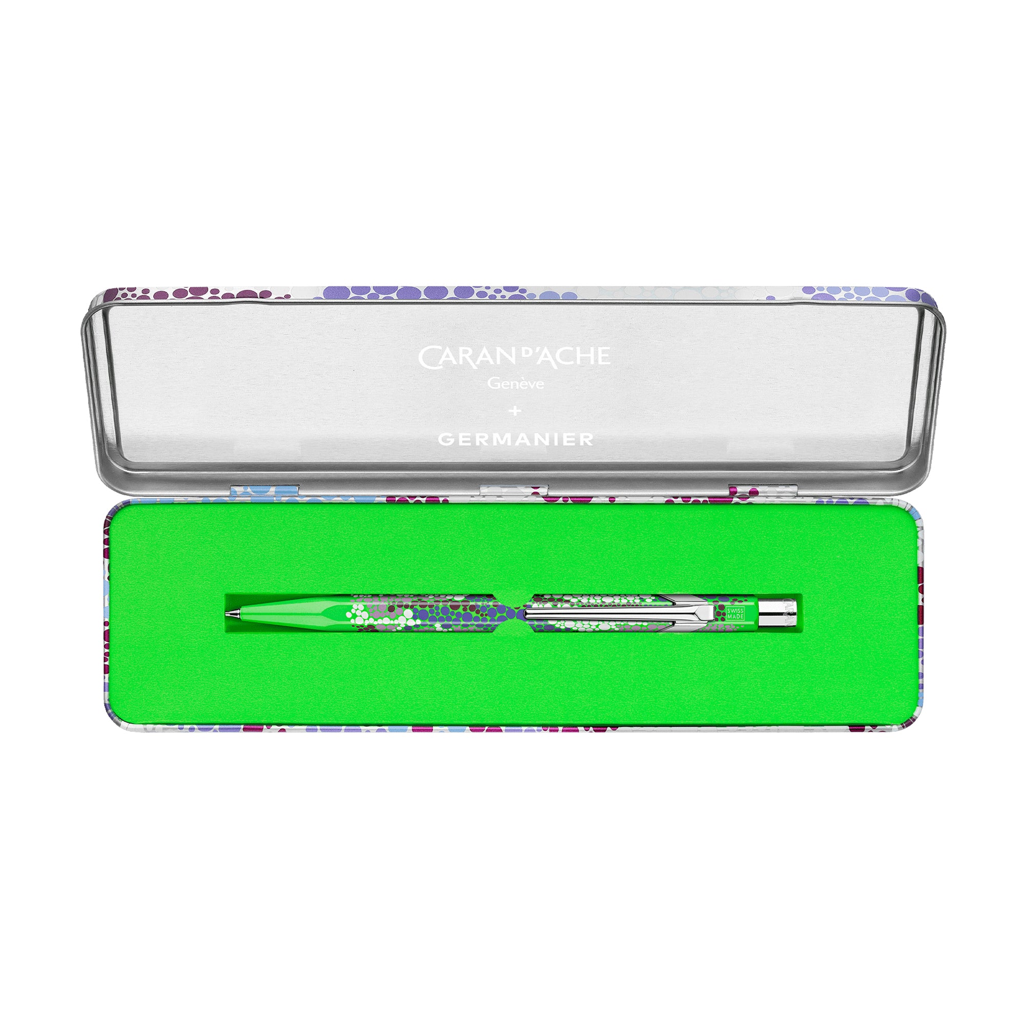Caran d'Ache 849 Germanier Edition Mechanical Pencil - Neon Green
