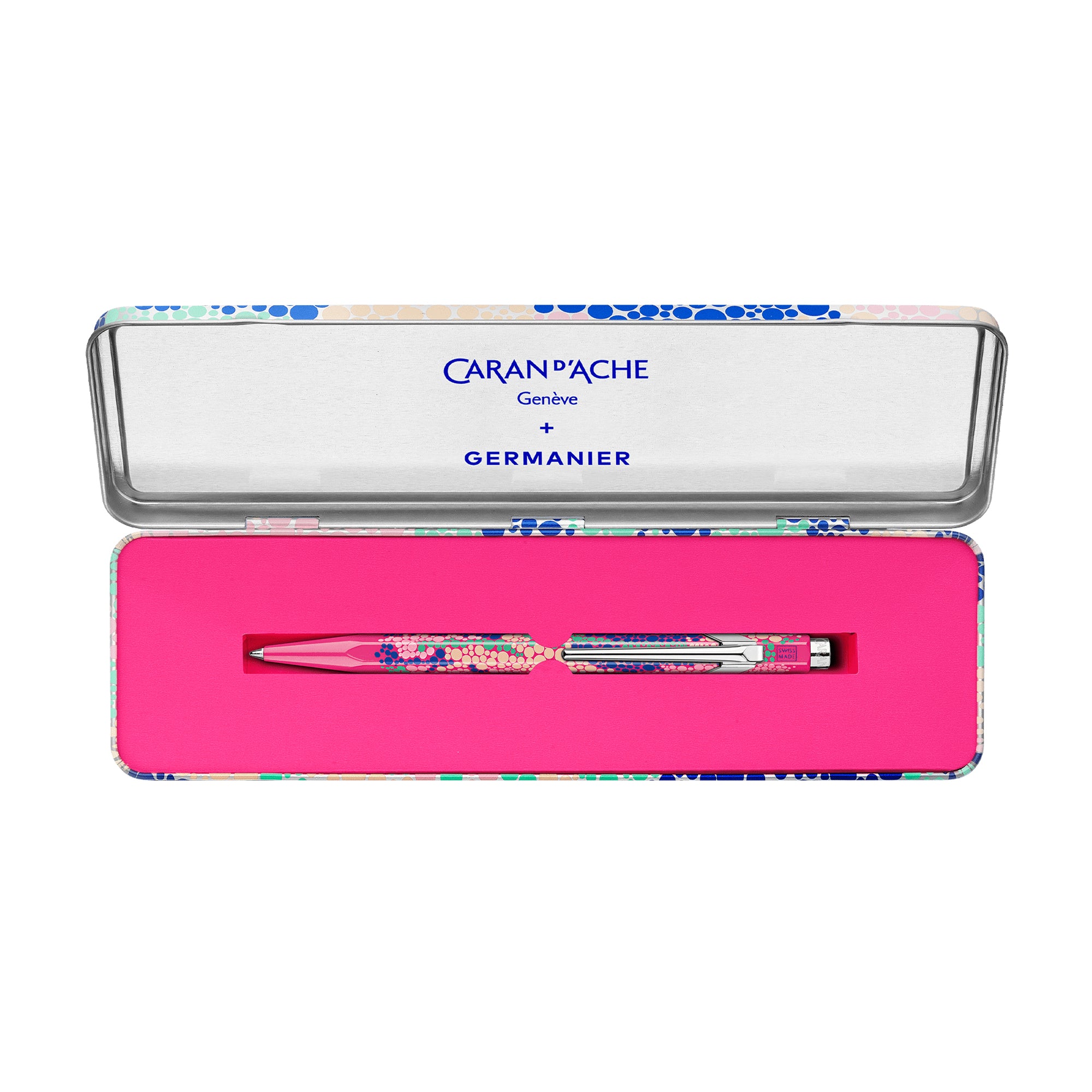 Caran d'Ache 849 Germanier Edition Medium Ballpoint Pen - Neon Pink