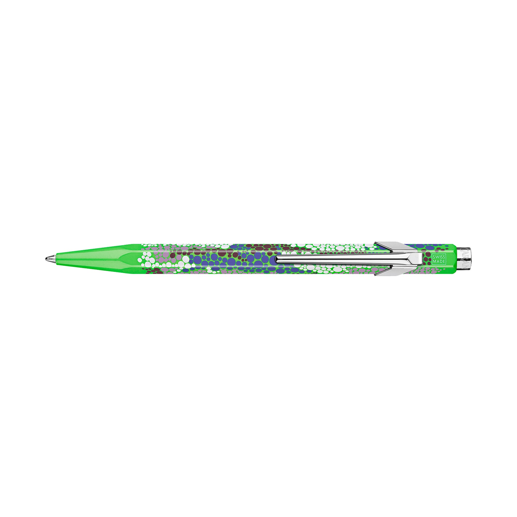 Caran d'Ache 849 Germanier Edition Medium Ballpoint Pen - Neon Green