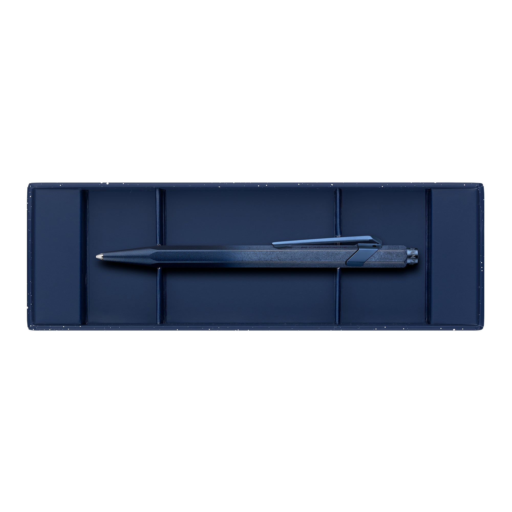 Caran d'Ache Cosmic Blue Edition 849 Ballpoint Pen - Dark Blue
