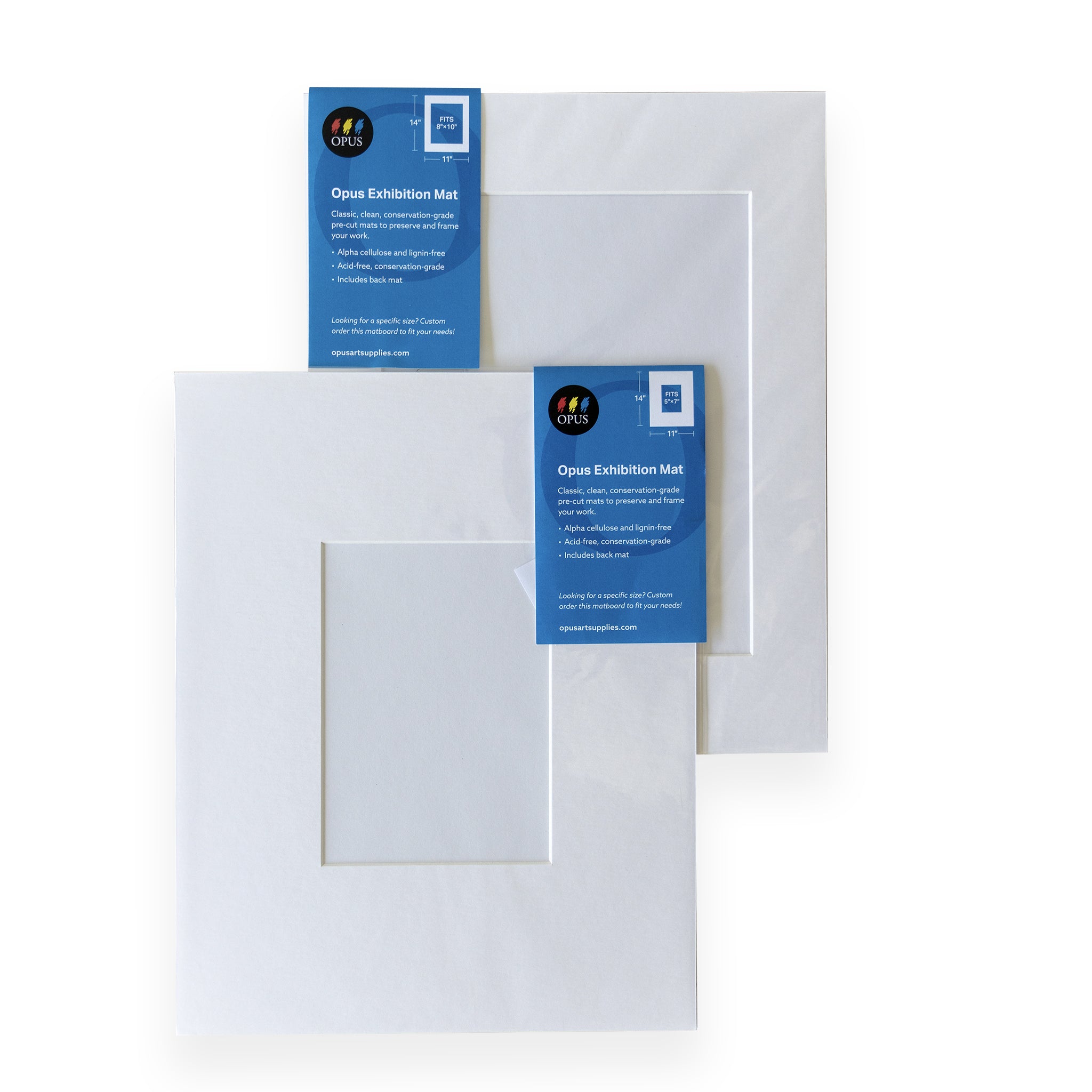 Opus Exhibition Conservation Mat - 11 x 14" Exterior