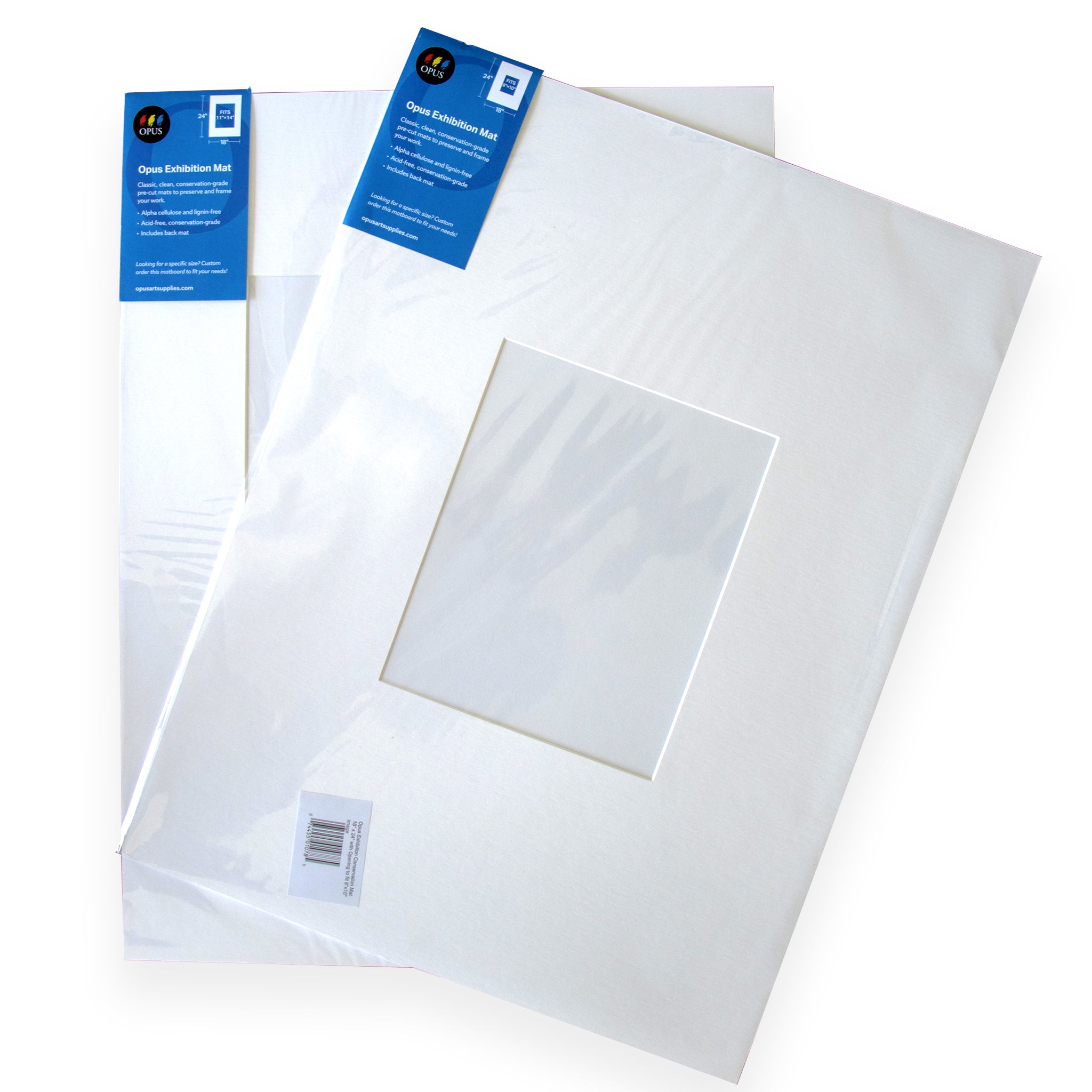 Opus Exhibition Conservation Mat - 18 x 24" Exterior