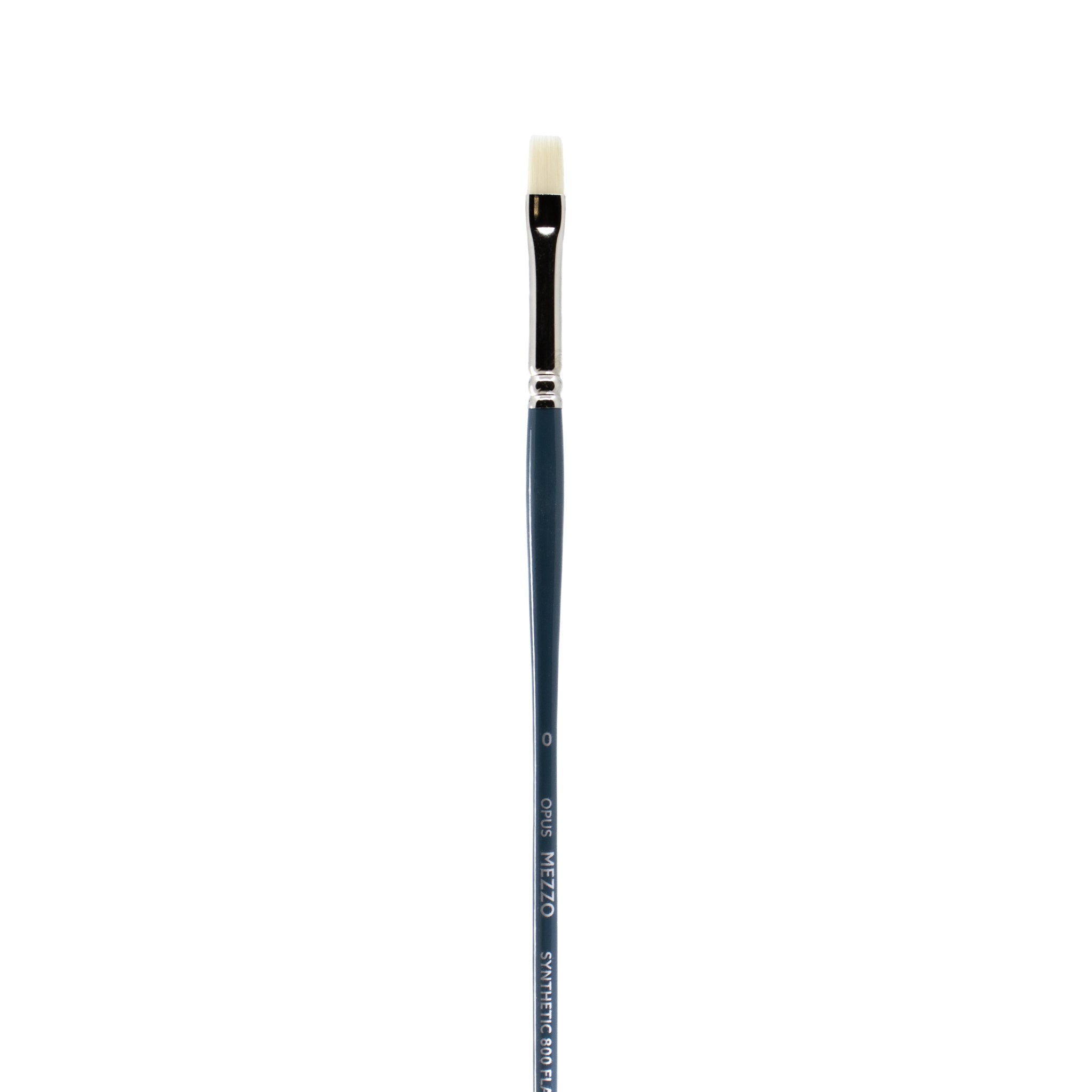 Opus Mezzo Acrylic Brushes - Flat