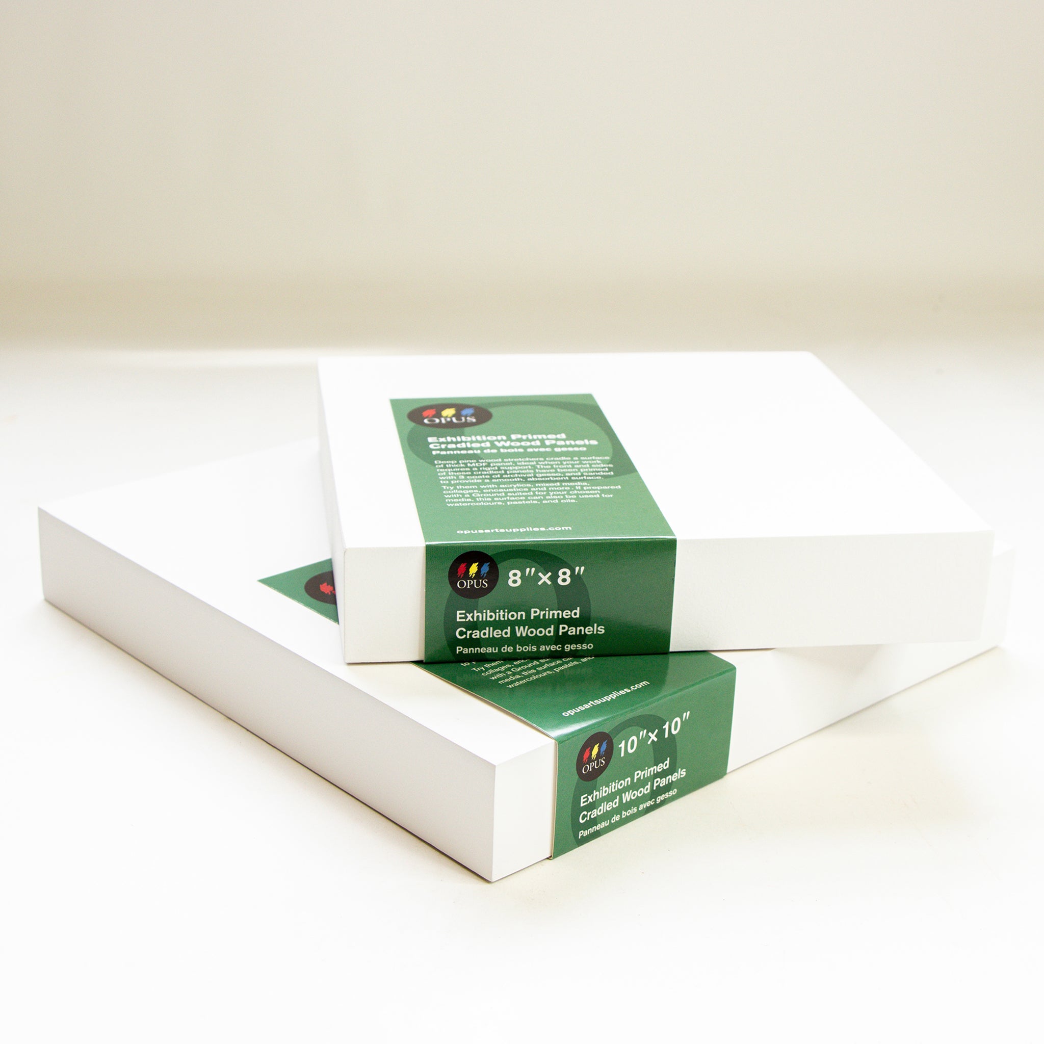 Opus Exhibition Primed Cradled Wood Panels - Deep