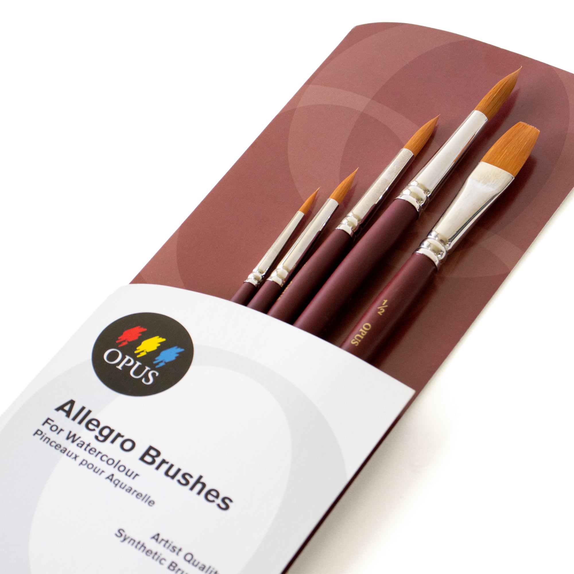 Opus Allegro Watercolour Brush Assorted Set of 5