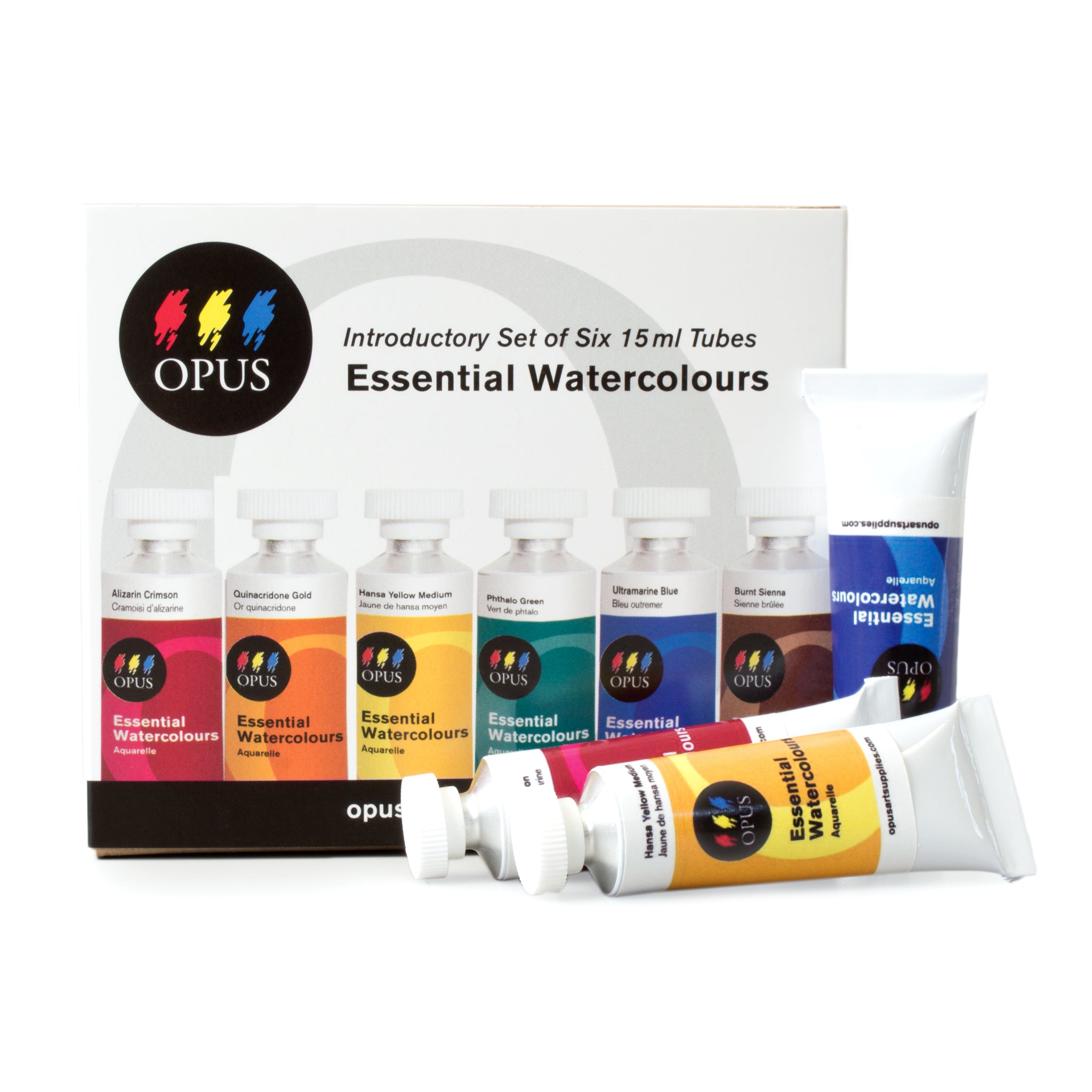 Opus Essential Watercolours Introductory Set of 6 - Clearance