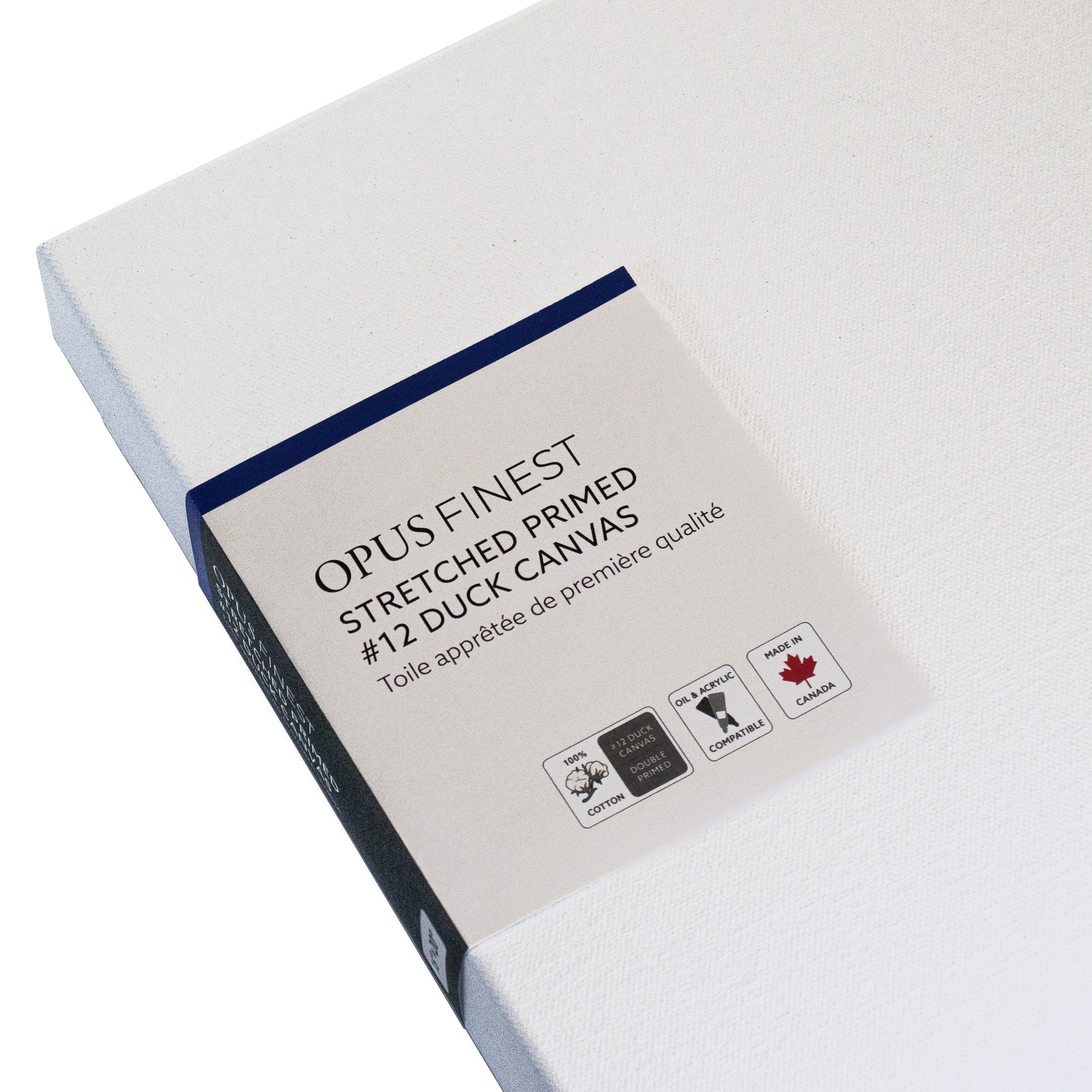 Opus Finest Stretched Primed Canvas #12 Duck