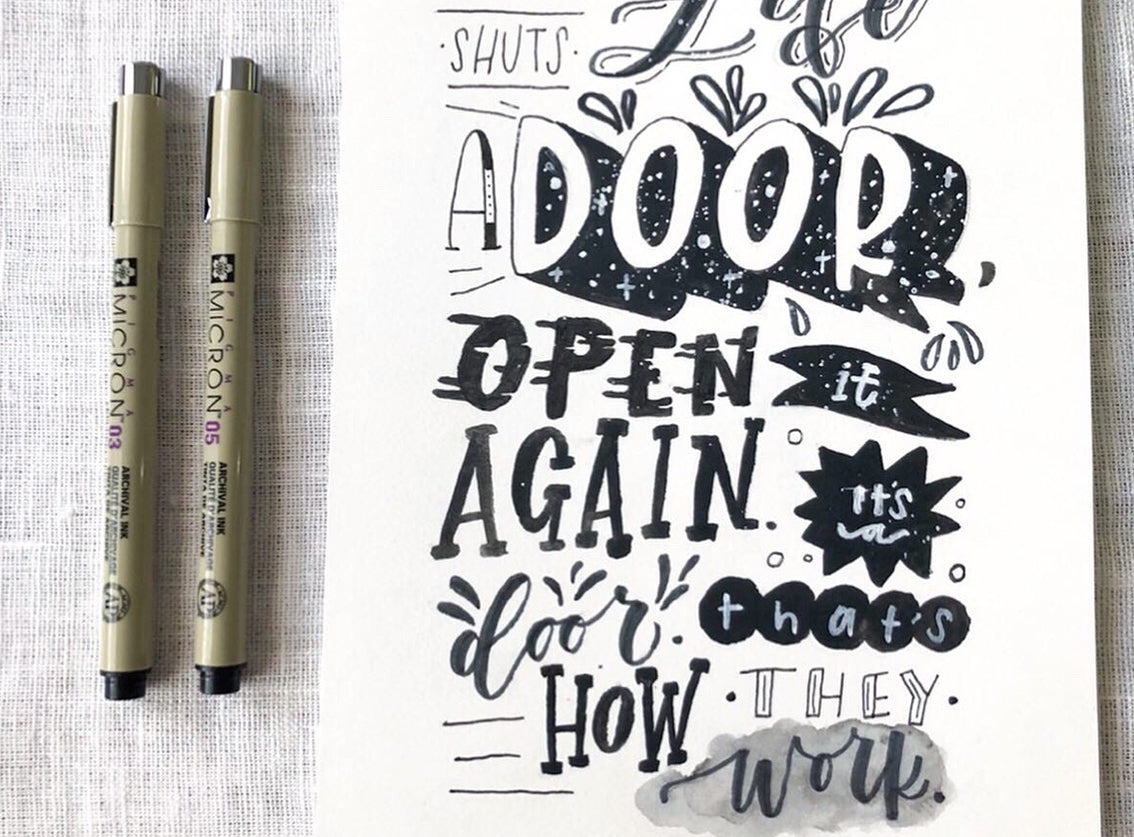 Sakura Pigma Micron Pens - Black