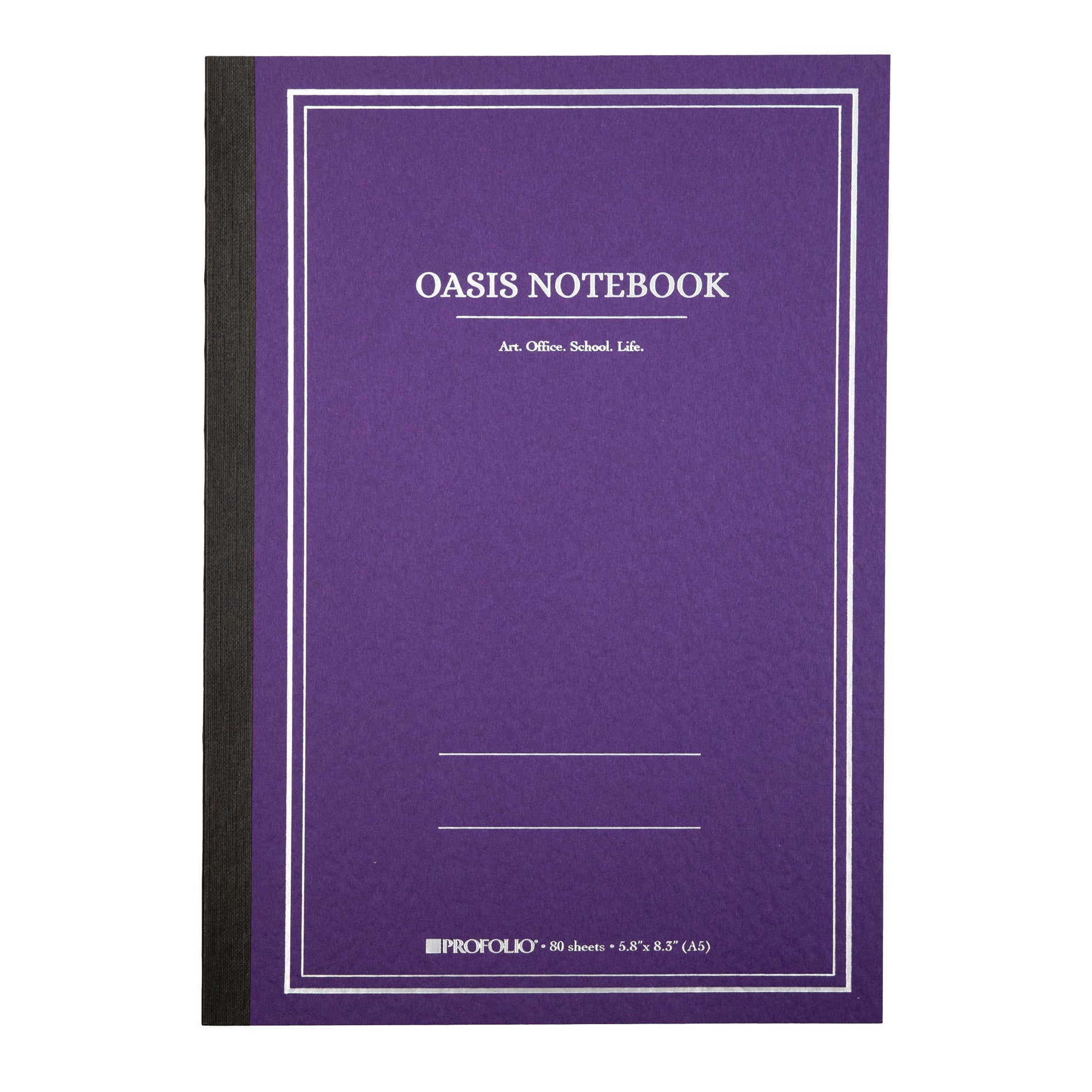 Itoya Profolio Oasis Notebook - Purple