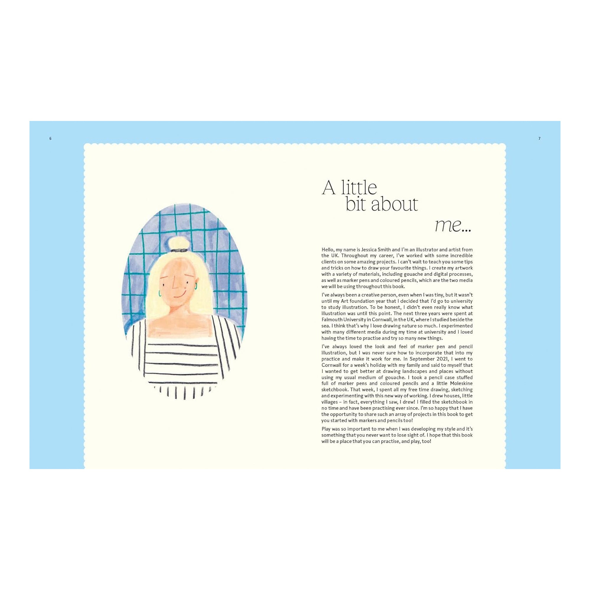 15-minute Art Drawing by Jessica Smith