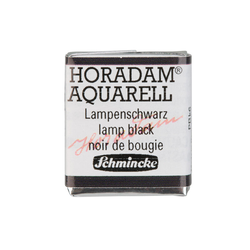 Schmincke HORADAM AQUARELL Watercolour Half Pan - Blacks