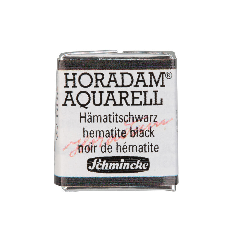 Schmincke HORADAM AQUARELL Watercolour Half Pan - Blacks