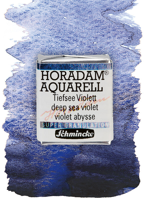 Schmincke HORADAM AQUARELL Watercolour Half Pan - Supergranulating