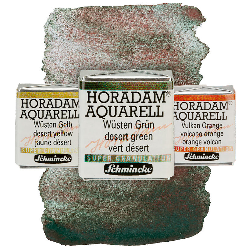 Schmincke HORADAM AQUARELL Watercolour Half Pan - Supergranulating