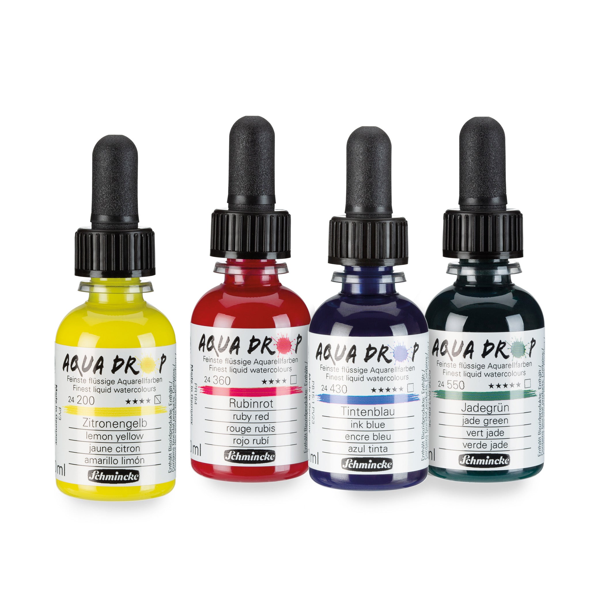 Schmincke Aqua Drop Finest Liquid Watercolours