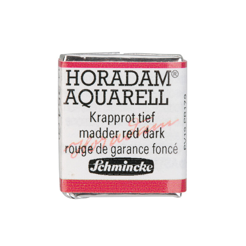 Schmincke HORADAM AQUARELL Watercolour Half Pan - Reds