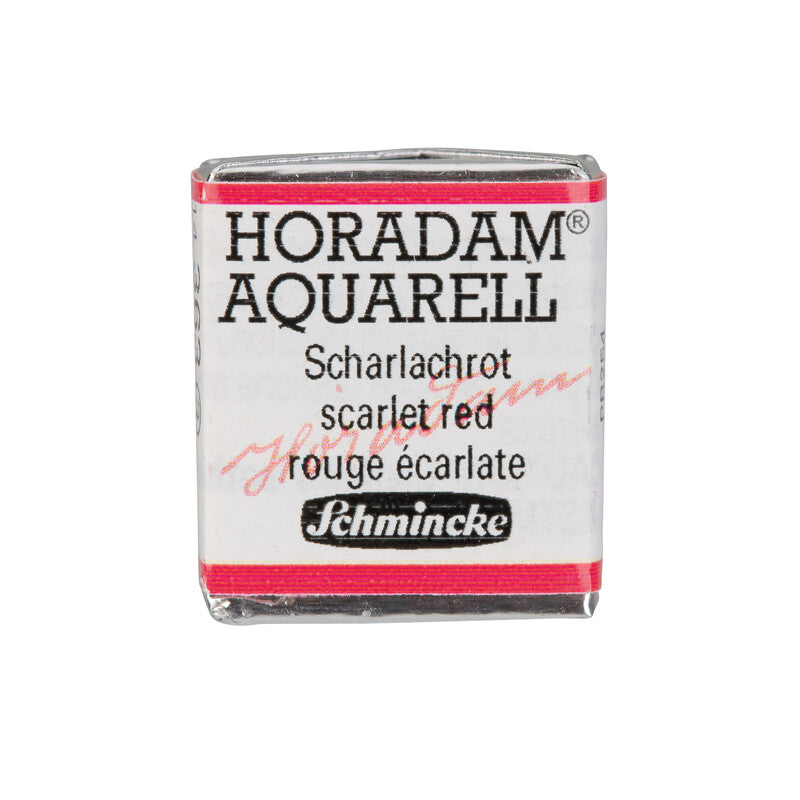 Schmincke HORADAM AQUARELL Watercolour Half Pan - Reds