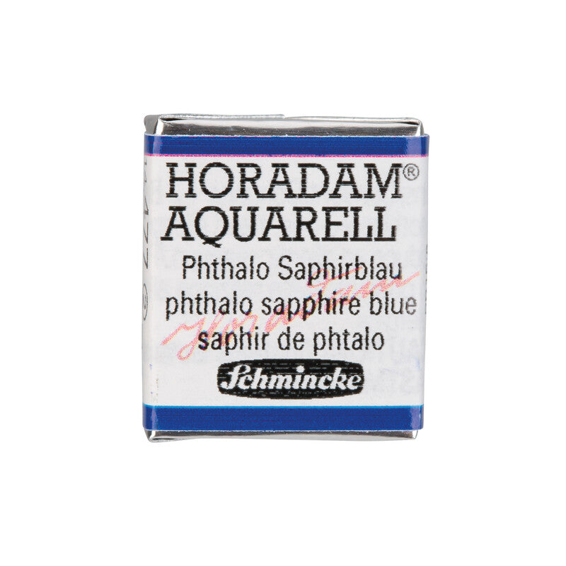 Schmincke HORADAM AQUARELL Watercolour Half Pan - Blues