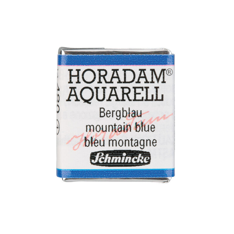 Schmincke HORADAM AQUARELL Watercolour Half Pan - Blues