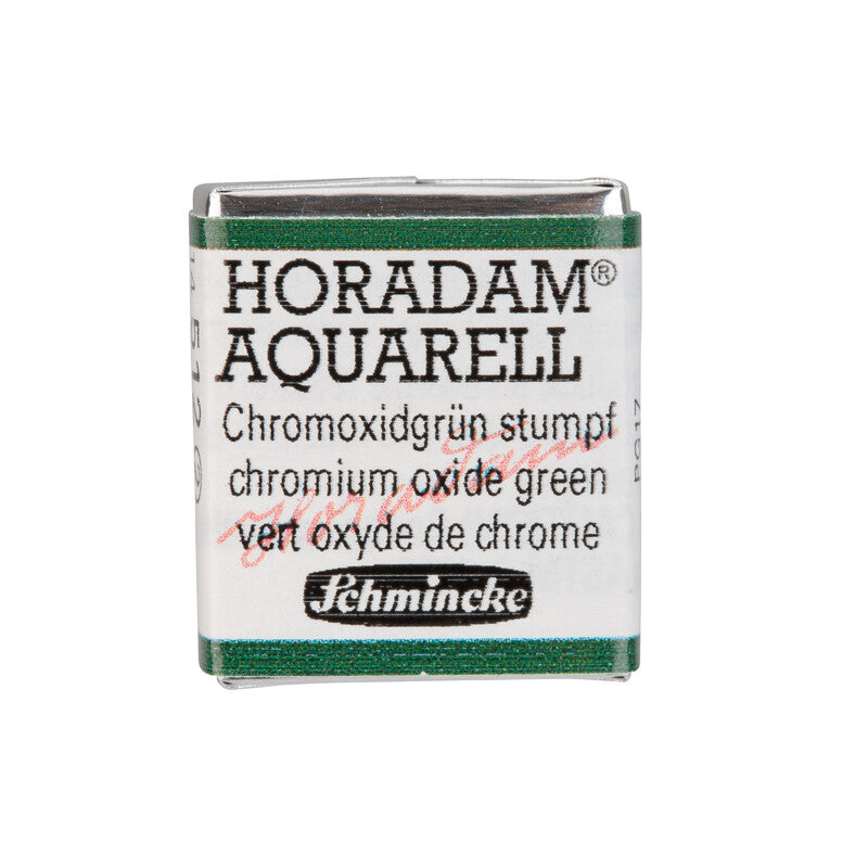 Schmincke HORADAM AQUARELL Watercolour Half Pan - Greens