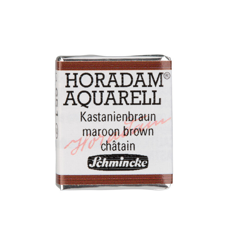 Schmincke HORADAM AQUARELL Watercolour Half Pan - Browns