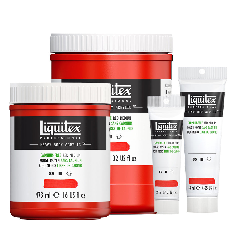 Liquitex Professional Heavy Body Acrylics - Red