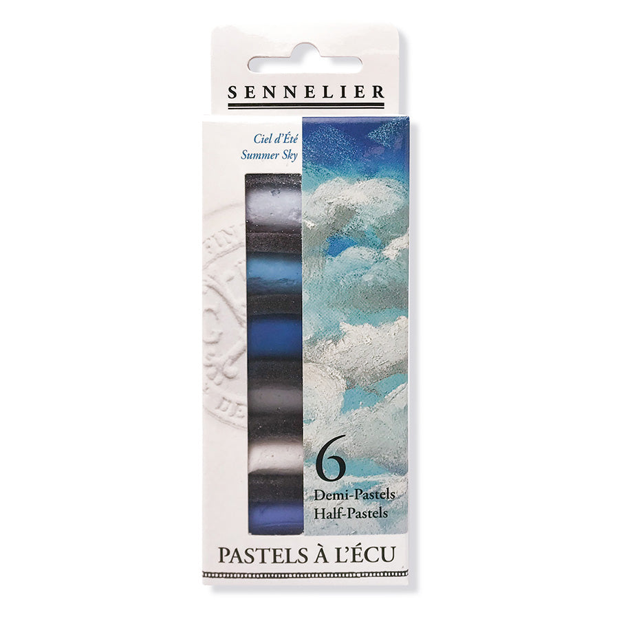 Sennelier Soft Pastels Set - Summer Sky Set of 6