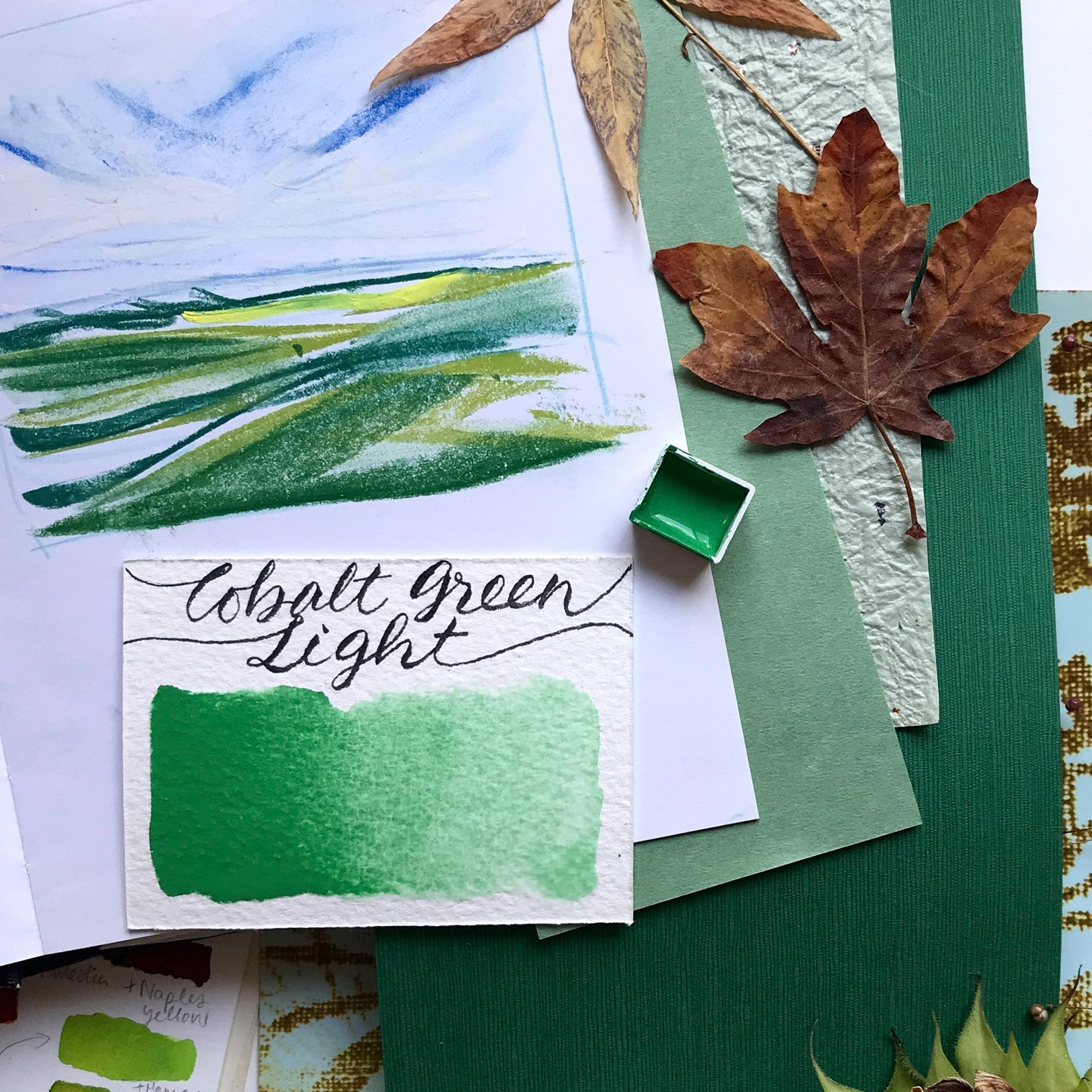 Stoneground Paint Co. Watercolour Half Pans