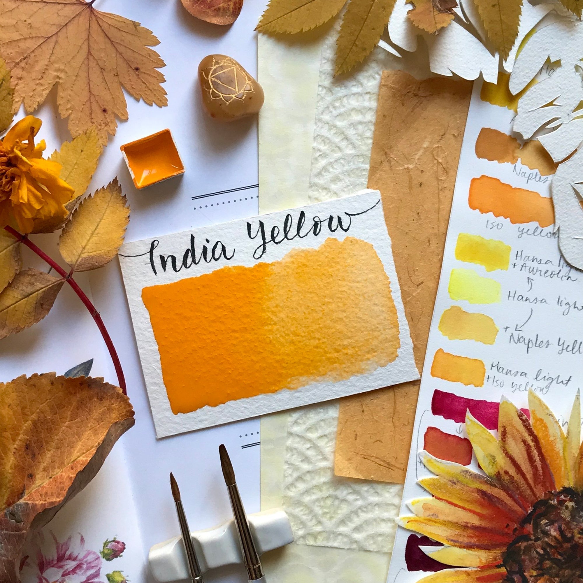 Stoneground Paint Co. Watercolour Half Pans