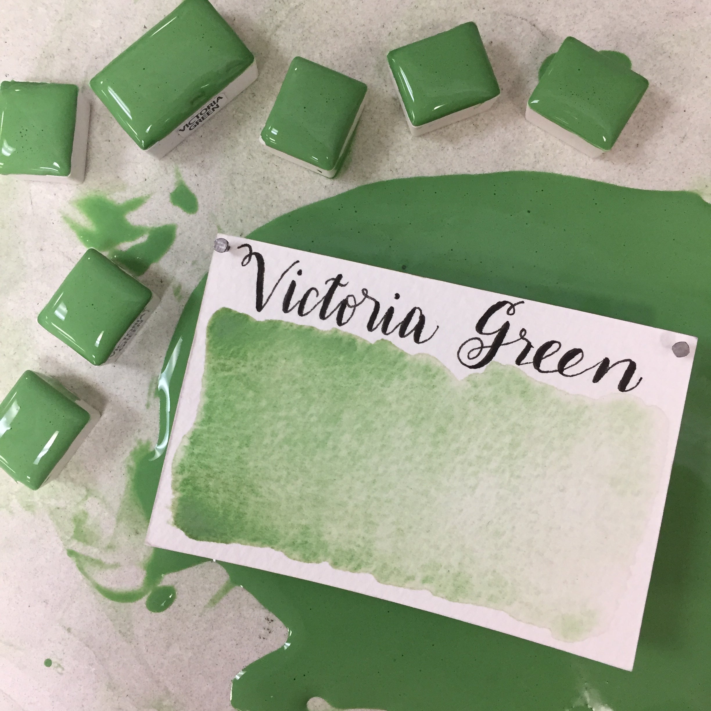 Stoneground Paint Co. Watercolour Half Pans