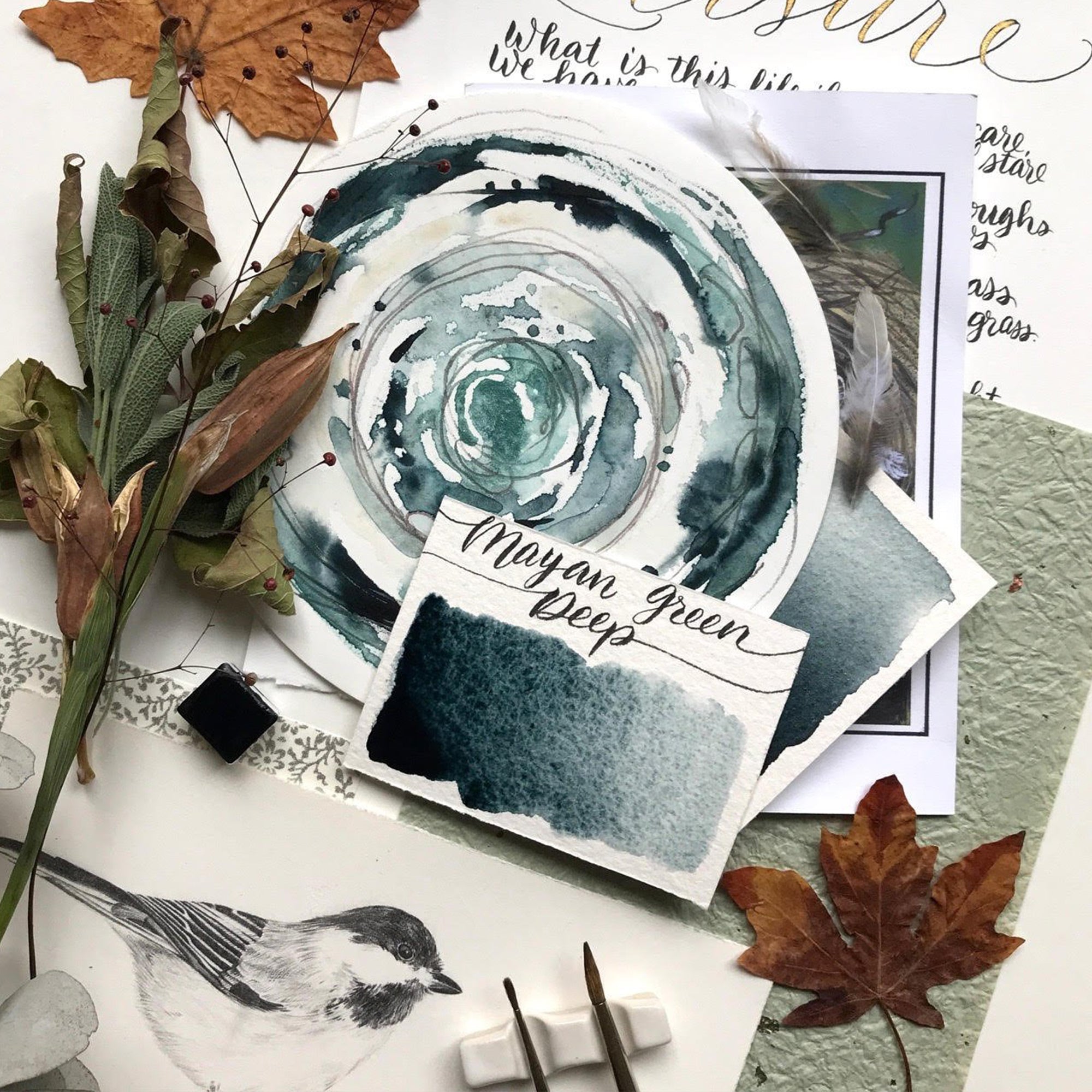 Stoneground Paint Co. Watercolour Half Pans