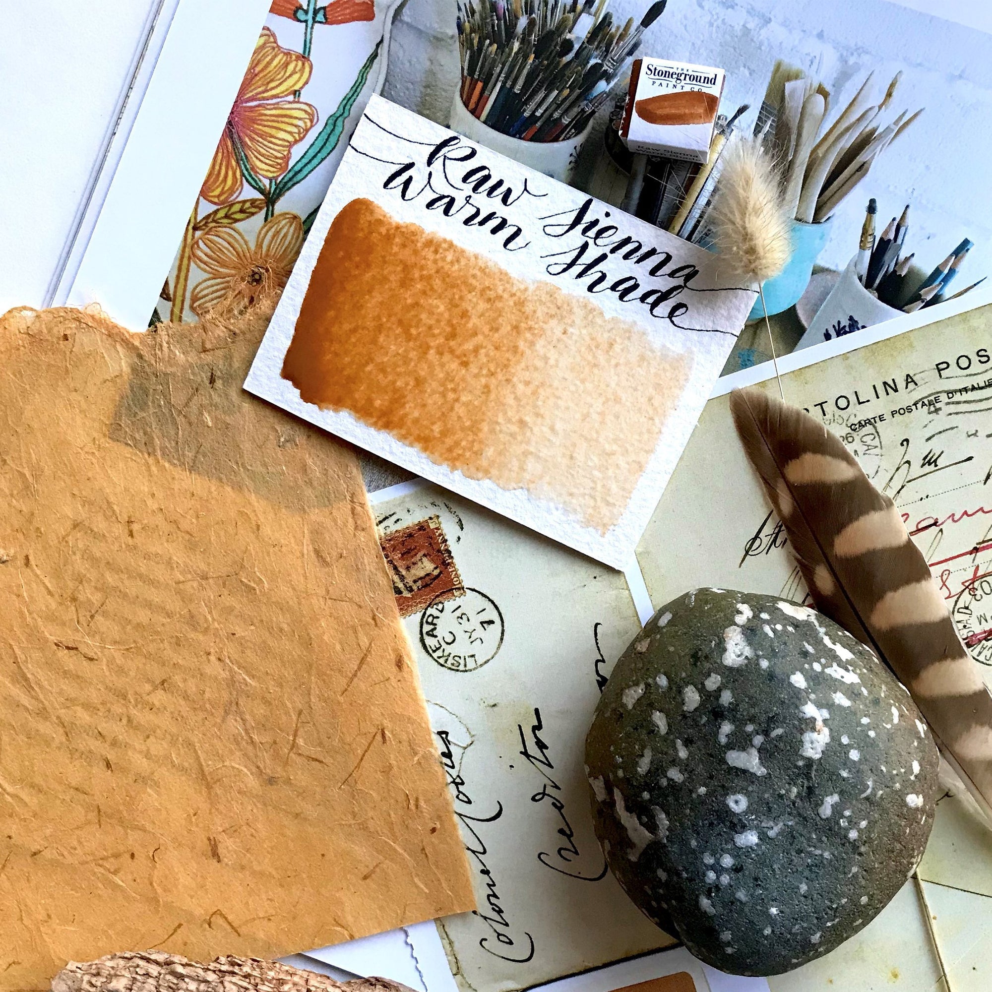 Stoneground Paint Co. Watercolour Half Pans