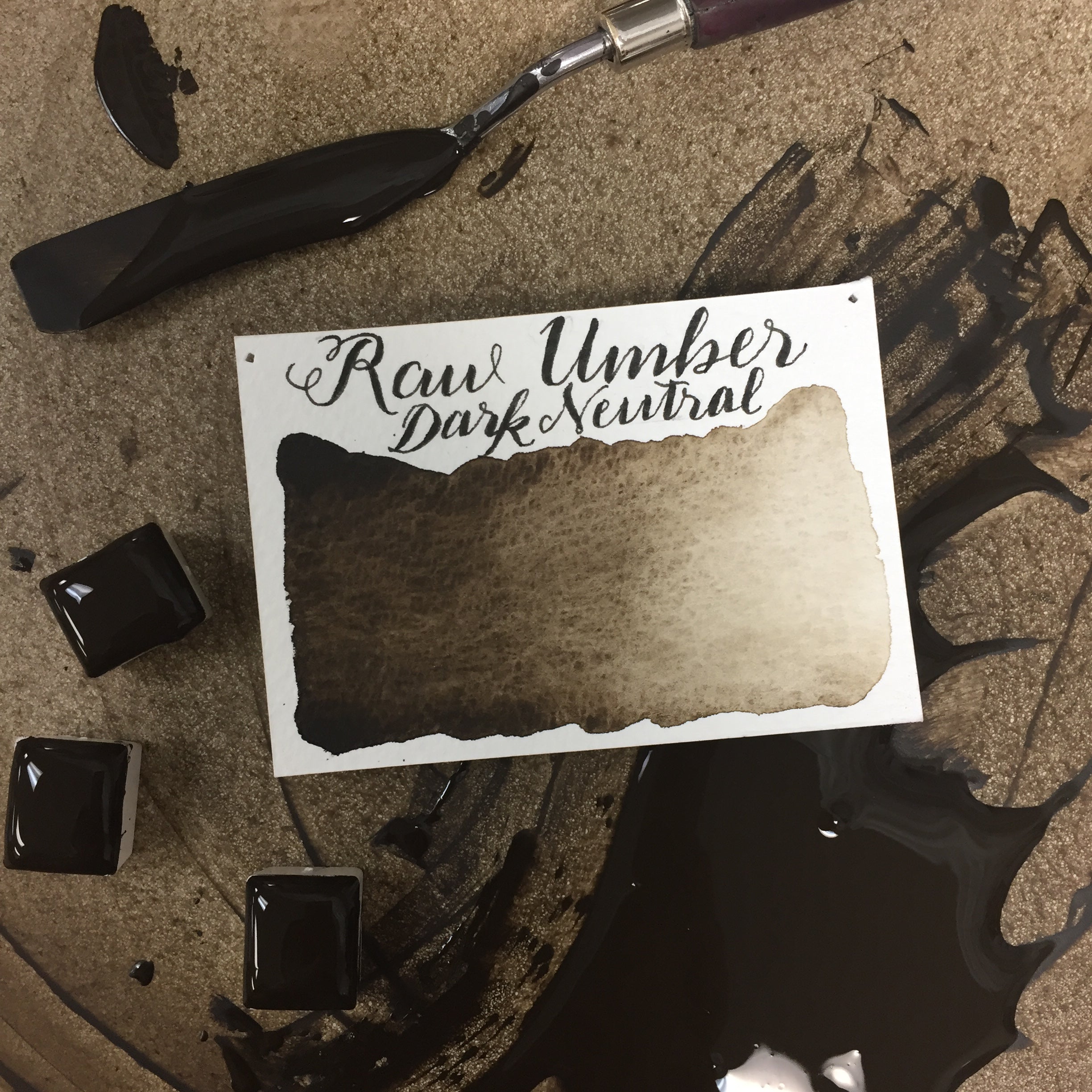 Stoneground Paint Co. Watercolour Half Pans