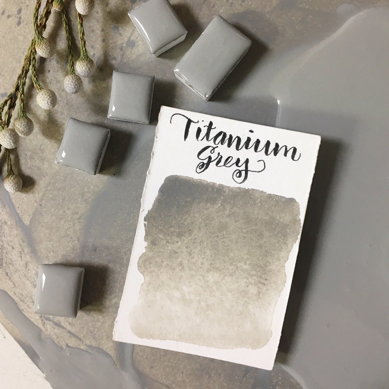 Stoneground Paint Co. Watercolour Half Pans