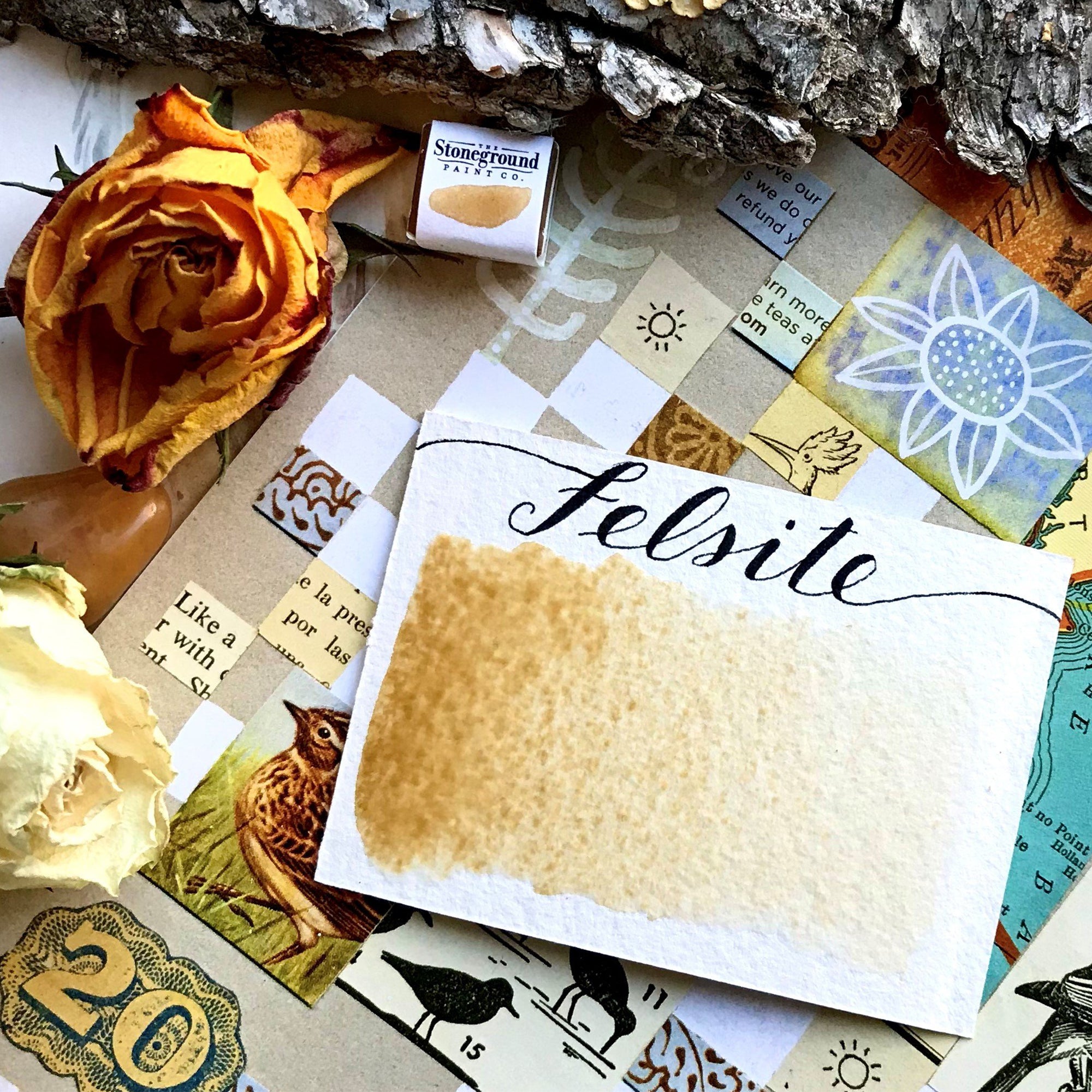 Stoneground Paint Co. Watercolour Half Pans