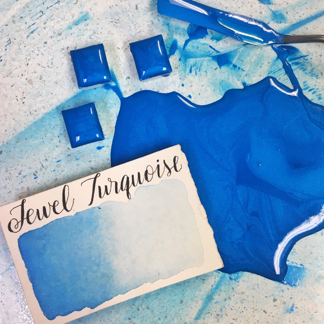 Stoneground Paint Co. Watercolour Half Pans - Pearlescent Colours