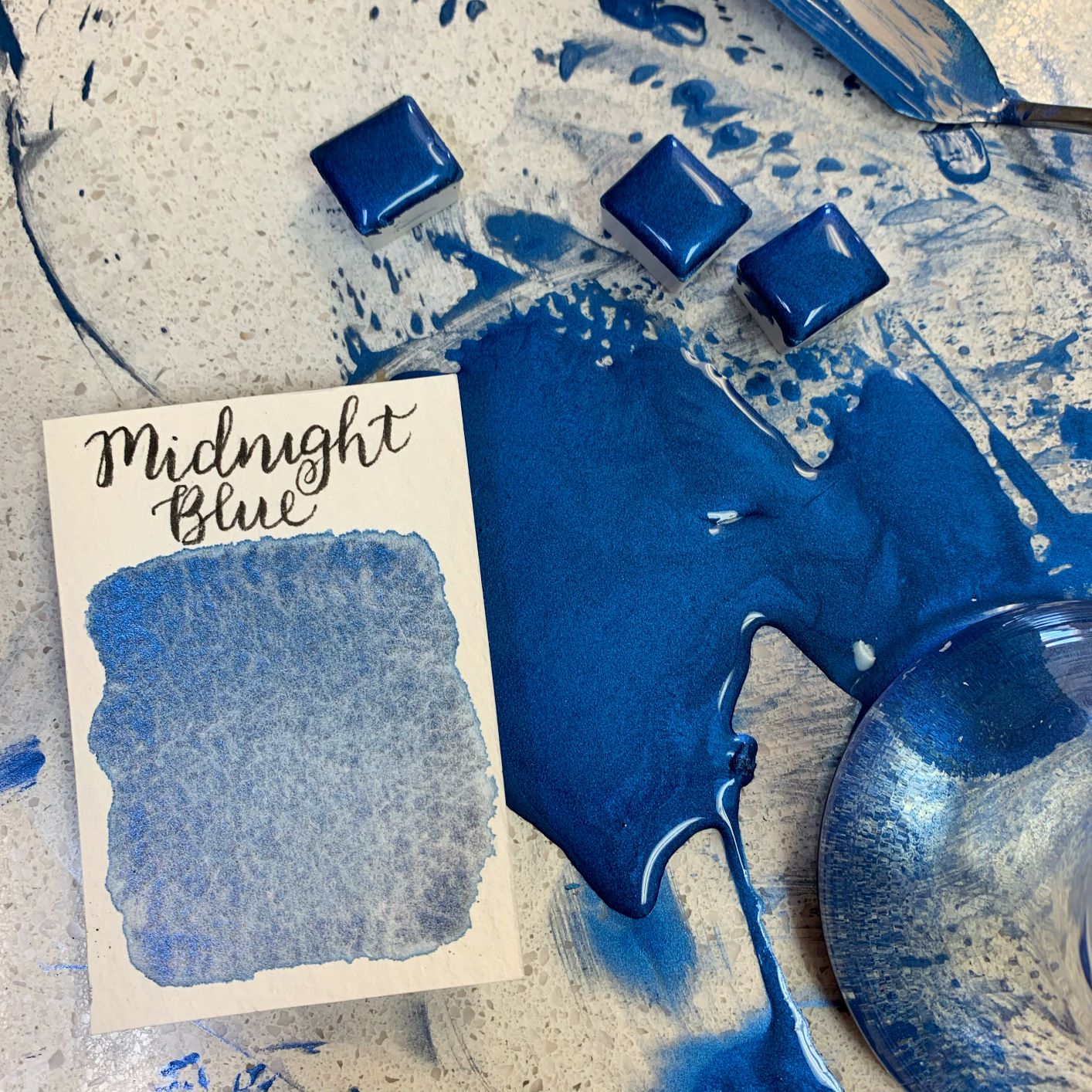 Stoneground Paint Co. Watercolour Half Pans - Pearlescent Colours