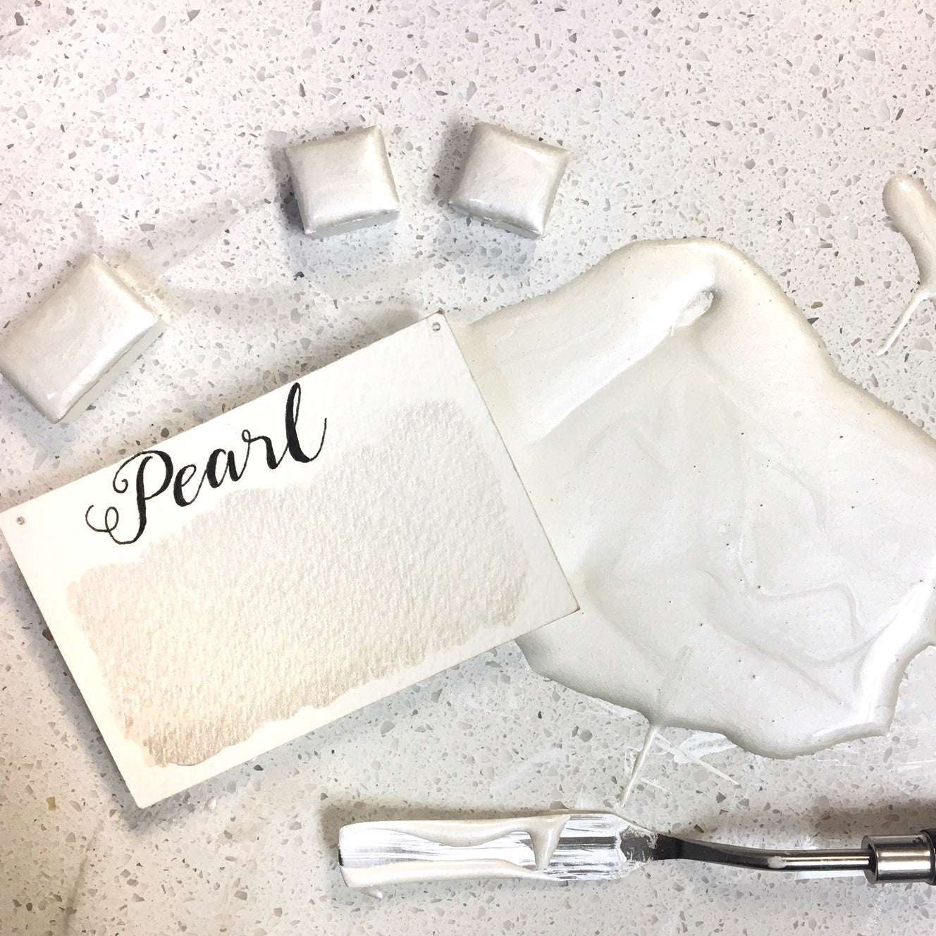 Stoneground Paint Co. Watercolour Half Pans - Pearlescent Colours